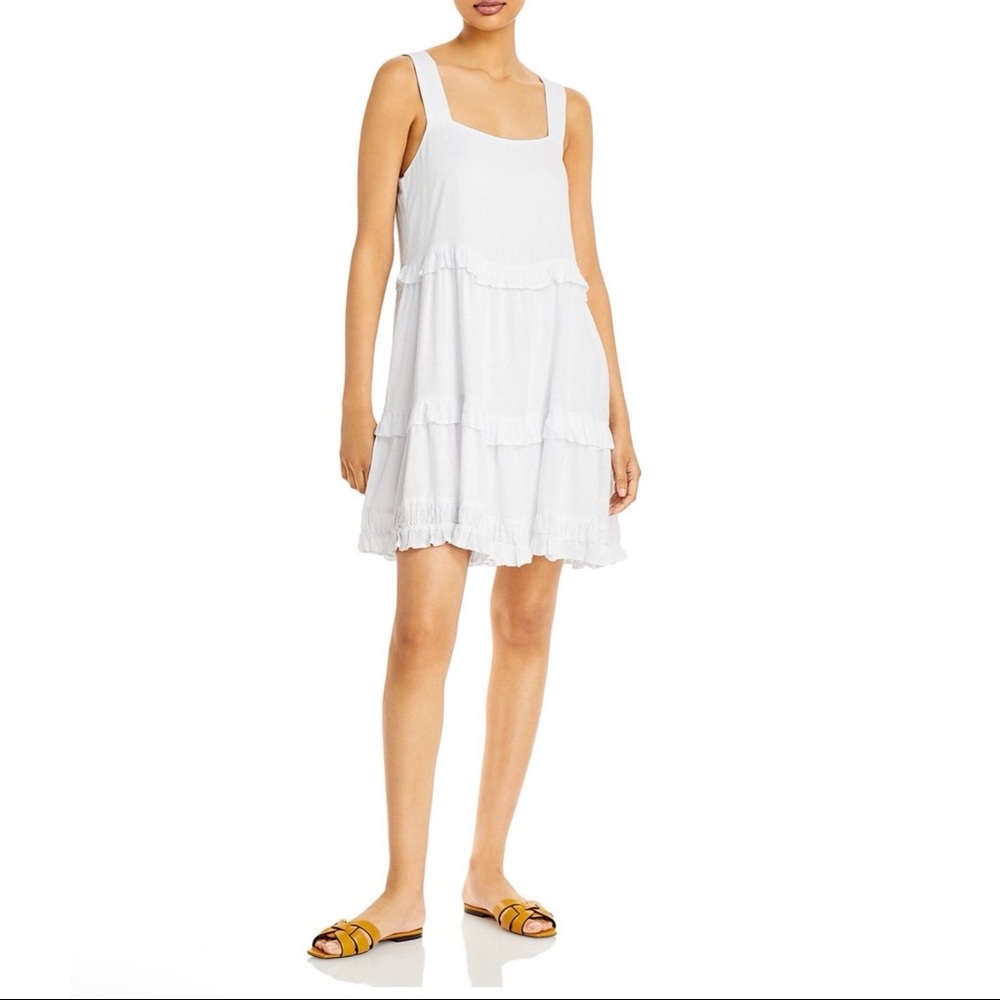 Rails Santa Ruffled Dress